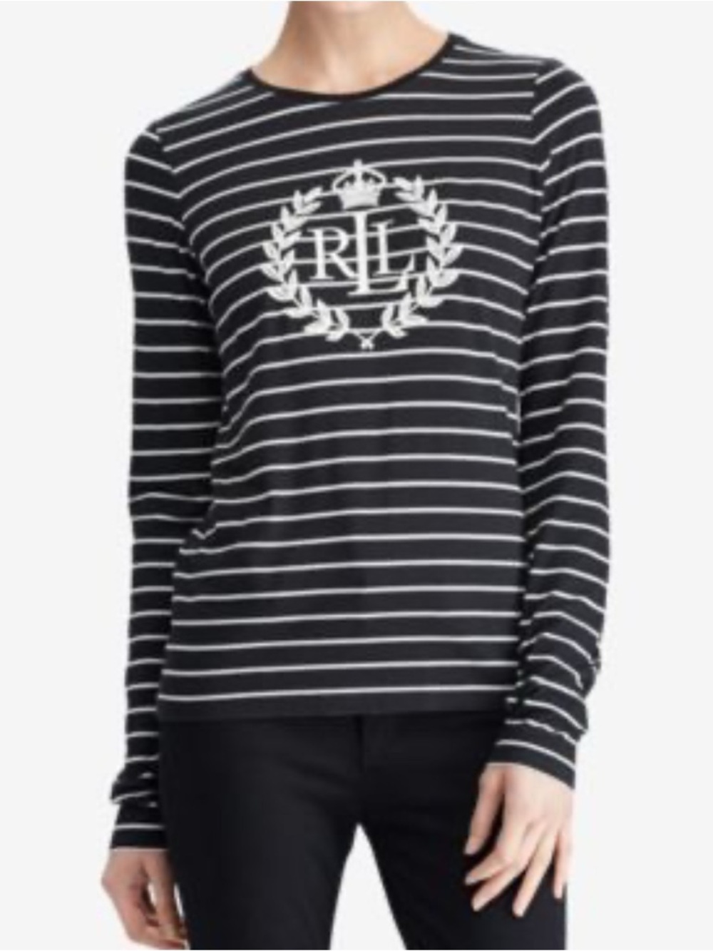 Ralph Lauren Striped Long-Sleeve T-Shirt Size XL